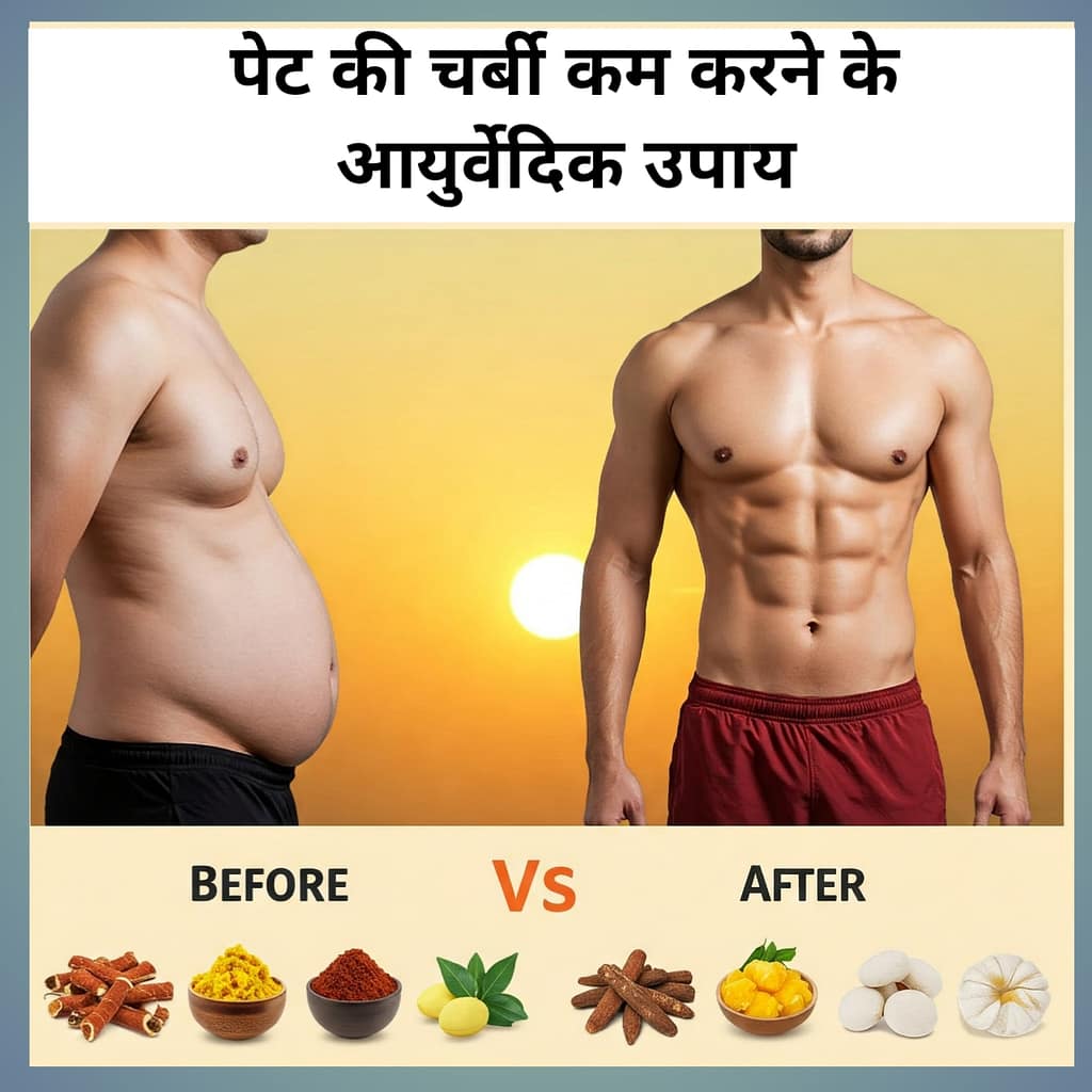 पेट की चर्बी कम करने के आयुर्वेदिक उपाय